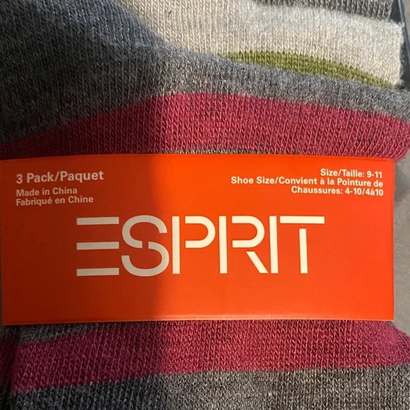 Brand new women’s ESPRIT socks. 3pack🩷 - Picture 3 of 6